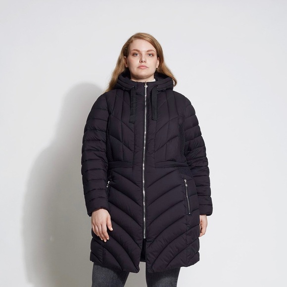 NWT Bernardo Ecoplume soft touch packable coat - Picture 1 of 4
